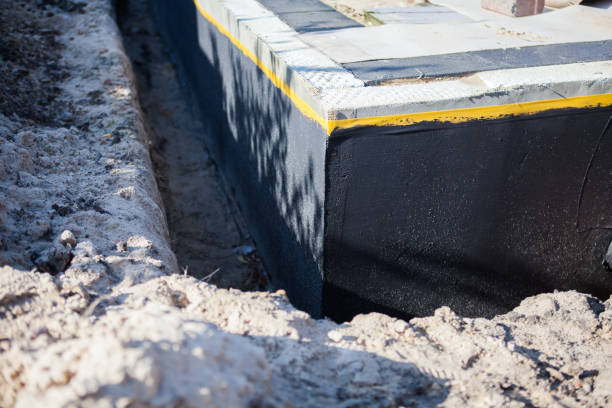 Residential Waterproofing installation at a Catlin, IL home by SJ Waterproofing Pros